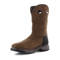 Frye Supply Mens Fr40101 Round Steel Toe Work Shoes