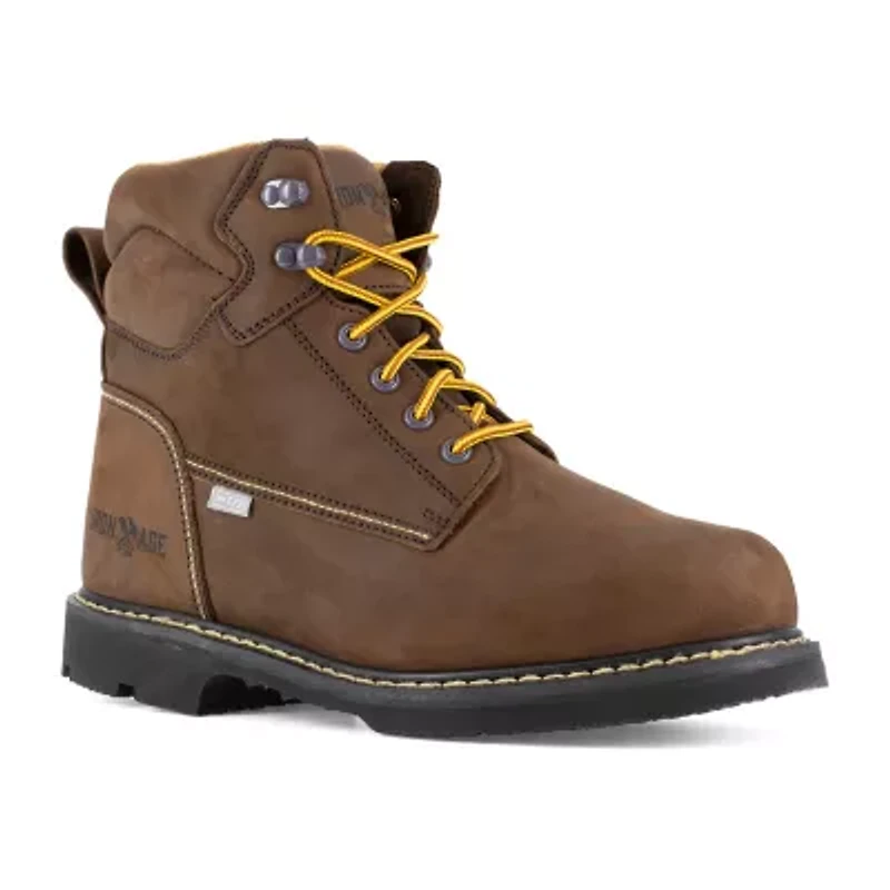 Iron Age® Ia5014 Mens Round Steel Toe Work Shoes