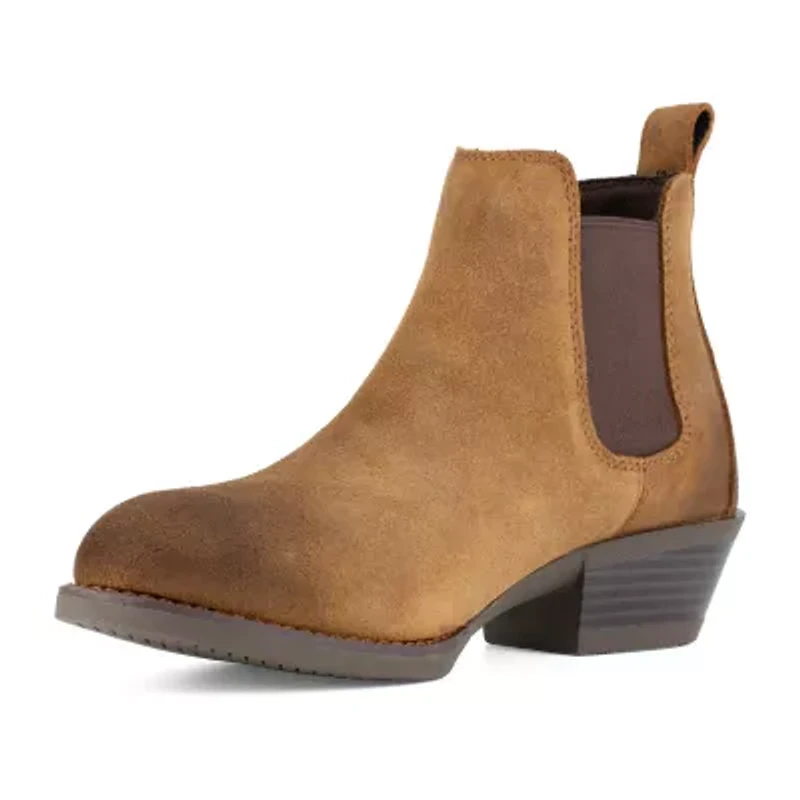 Frye Supply Fr40502f Womens Round Steel Toe Work Shoes