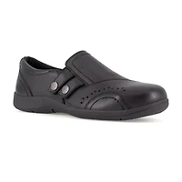 Rockport Works Womens Rk761 Round Steel Toe Work Shoes