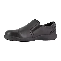 Rockport Works Womens Rk761 Round Steel Toe Work Shoes