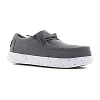 Volcom Work Vm30803f Womens Moc Closed Toe Shoes Wide Width