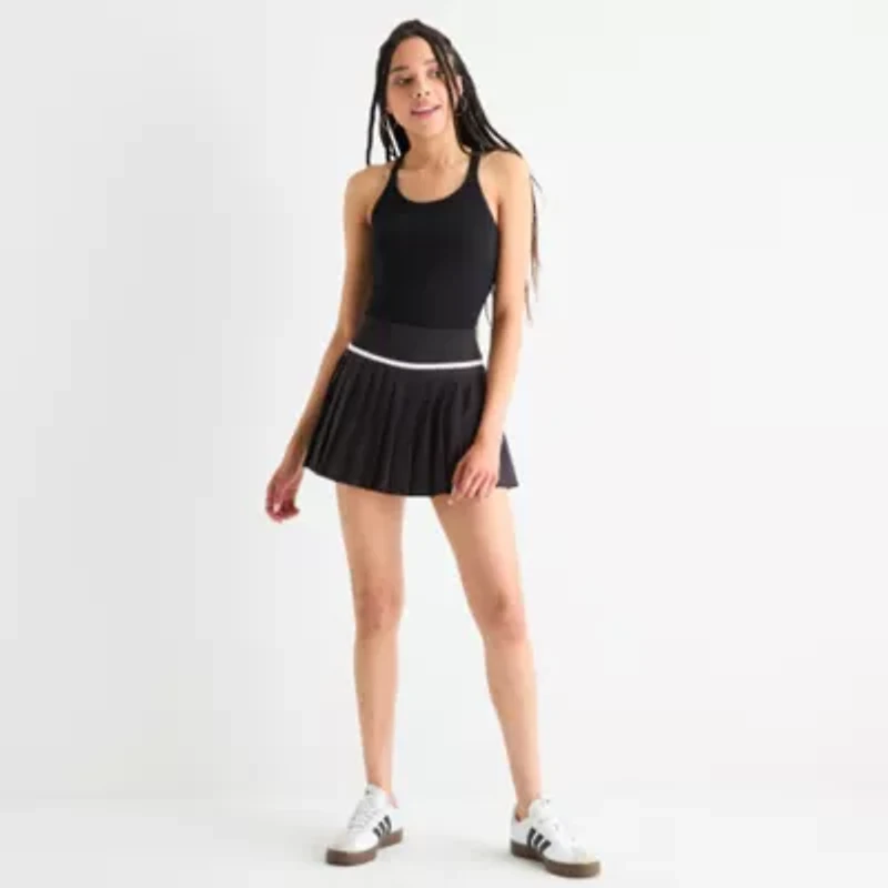Arizona Womens Active Juniors Pleated Skirt
