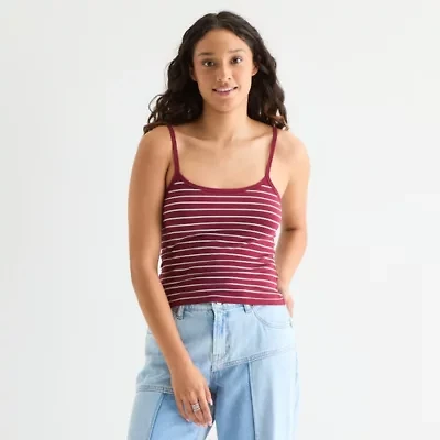 Arizona Womens Juniors Sleeveless Camisole