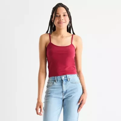 Arizona Womens Sleeveless Juniors Camisole