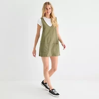Arizona Womens Sleeveless Skirtalls-Juniors
