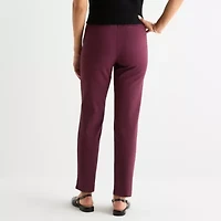 Liz Claiborne Amelia Womens Straight Pull-On Pant