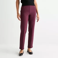Liz Claiborne Amelia Womens Straight Pull-On Pant
