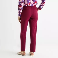 Liz Claiborne Maya Womens Straight Pull-On Pant