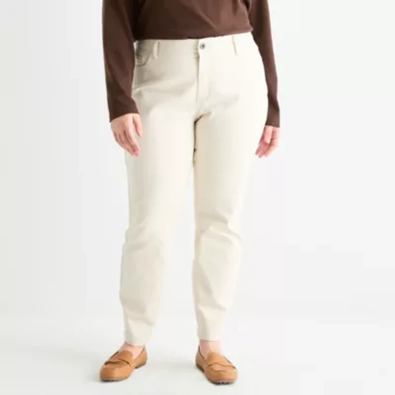 St. John's Bay Womens Plus Skinny Fit Jean