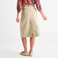 St. John's Bay Womens A-Line Skirt
