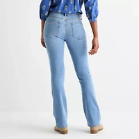 St. John's Bay Womens Mid Rise Bootcut Jean
