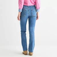 St. John's Bay Womens Mid Rise Bootcut Jean