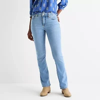 St. John's Bay Womens Mid Rise Bootcut Jean
