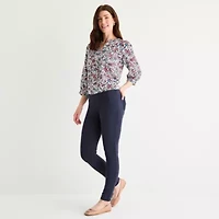 St. John's Bay Womens Skinny Pull-On Pant