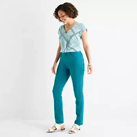 Liz Claiborne Sara Womens Skinny Fit Slim Jean