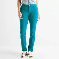 Liz Claiborne Sara Womens Skinny Fit Slim Jean