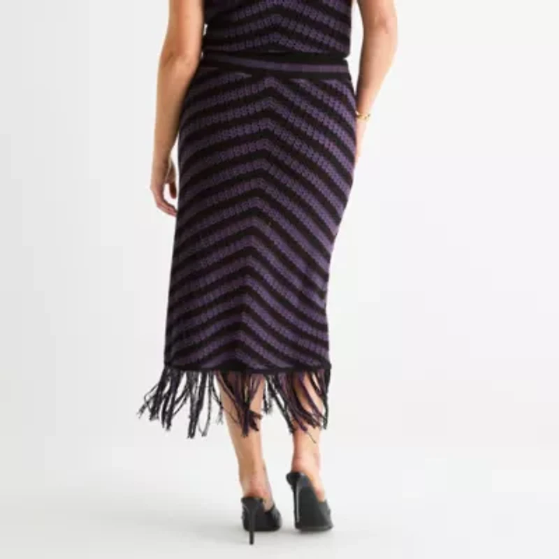 Bold Elements Womens Pencil Skirt-Plus