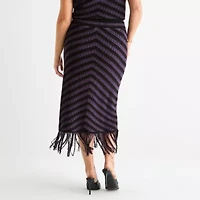 Bold Elements Womens Pencil Skirt-Plus
