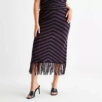 Bold Elements Womens Pencil Skirt-Plus