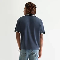 Arizona Mens V Neck Short Sleeve Jersey Polo