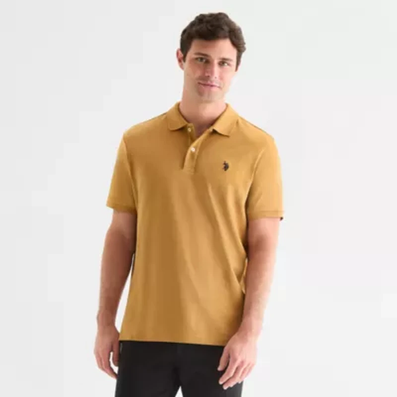U.S. Polo Assn. Interlock Mens Classic Fit Short Sleeve Shirt
