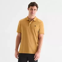 U.S. Polo Assn. Interlock Mens Classic Fit Short Sleeve Shirt