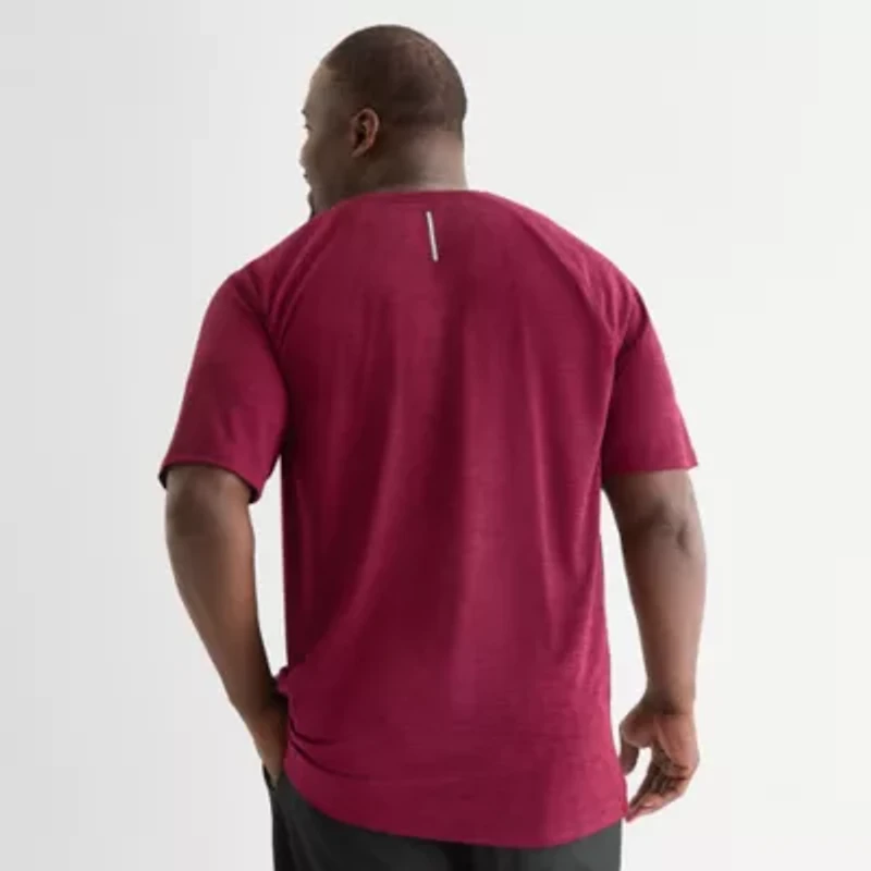 Xersion Everair Mens Crew Neck Short Sleeve Quick Dry Active Big and Tall T-Shirt