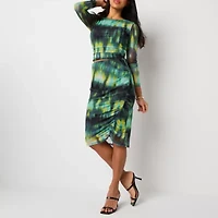 Bold Elements Womens Plus Pencil Skirt