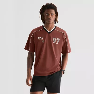 Arizona Mens V Neck Short Sleeve Jersey