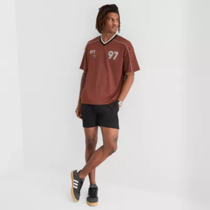 Arizona Mens V Neck Short Sleeve Jersey