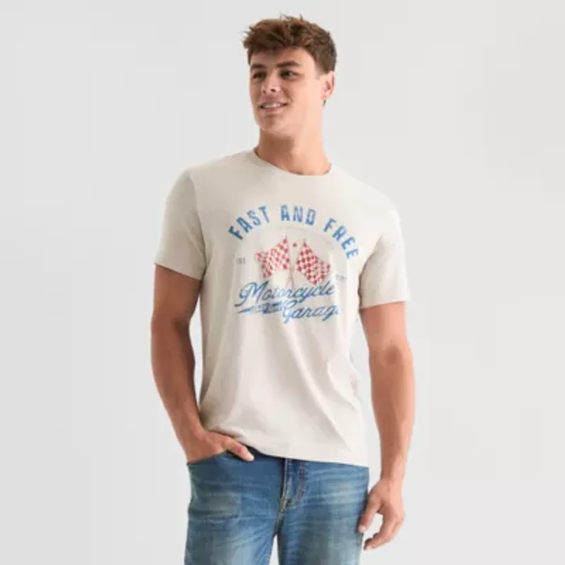 Arizona Mens Short Sleeve Slim Fit T-Shirt