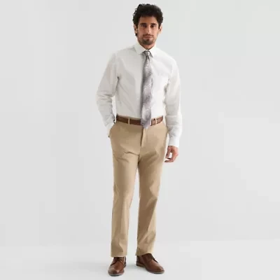 Collection By Michael Strahan Mens Modern Fit Dress Flat Front Pant