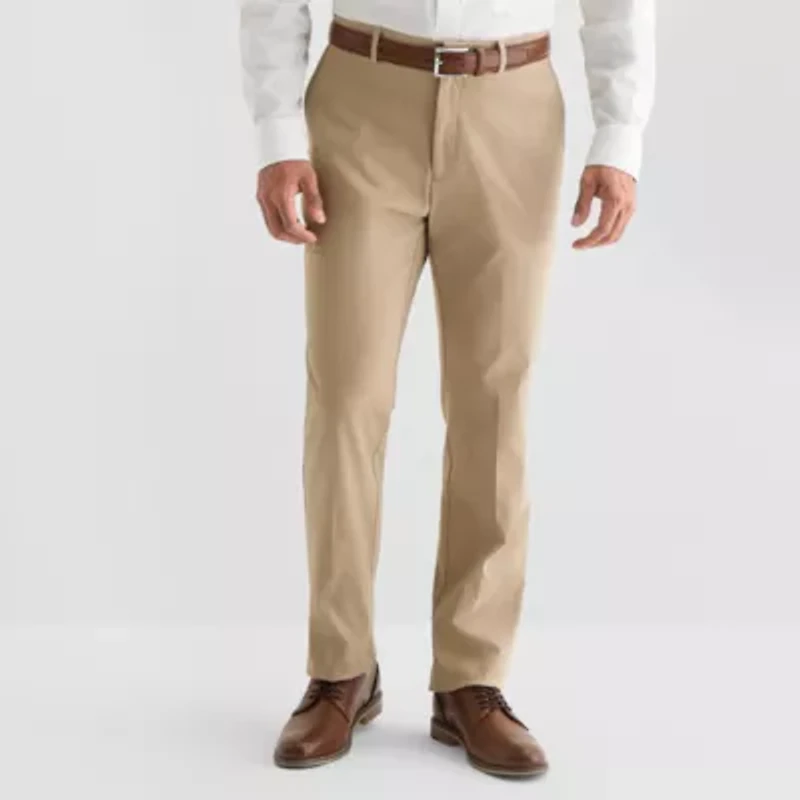 Collection By Michael Strahan Mens Modern Fit Dress Flat Front Pant