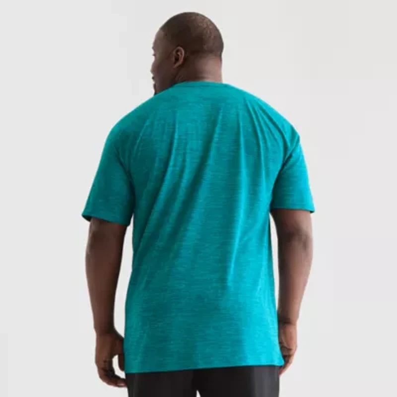 Xersion EverAir Mens Crew Neck Short Sleeve Quick Dry Active Big and Tall T-Shirt