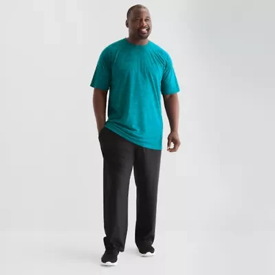 Xersion EverAir Mens Crew Neck Short Sleeve Quick Dry Active Big and Tall T-Shirt