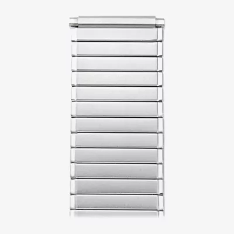 Speidel Unisex Adult Silver Tone Stainless Steel Watch Band