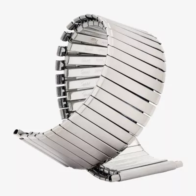 Speidel Unisex Adult Silver Tone Stainless Steel Watch Band