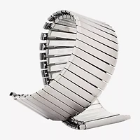 Speidel Unisex Adult Silver Tone Stainless Steel Watch Band