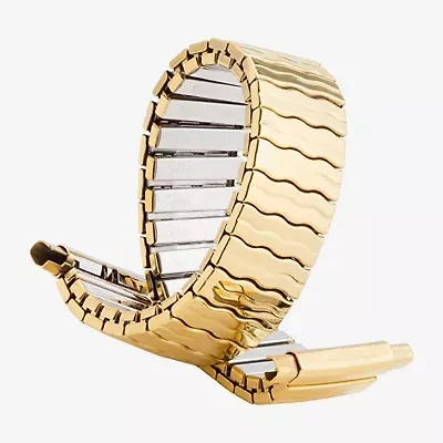 Speidel Unisex Adult Gold Tone Stainless Steel Watch Band 68237