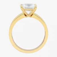(H-I / Si2) Womens 2 CT. T.W. Lab Grown White Diamond 14K Gold Solitaire Engagement Ring