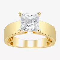 (H-I / Si2) Womens 2 CT. T.W. Lab Grown White Diamond 14K Gold Solitaire Engagement Ring