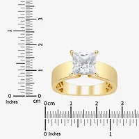 (H-I / Si2) Womens 2 CT. T.W. Lab Grown White Diamond 14K Gold Solitaire Engagement Ring