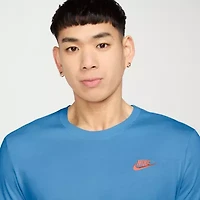 Nike Embroidered Logo Mens Crew Neck Short Sleeve Active T-Shirt