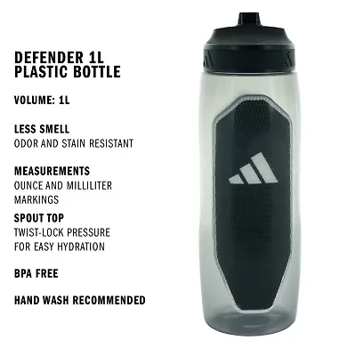 adidas Defender 1L Water Bottle