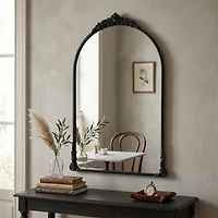 Cheungs Everlaine Modern Victorian Gold Wall Mount Wall Mirror