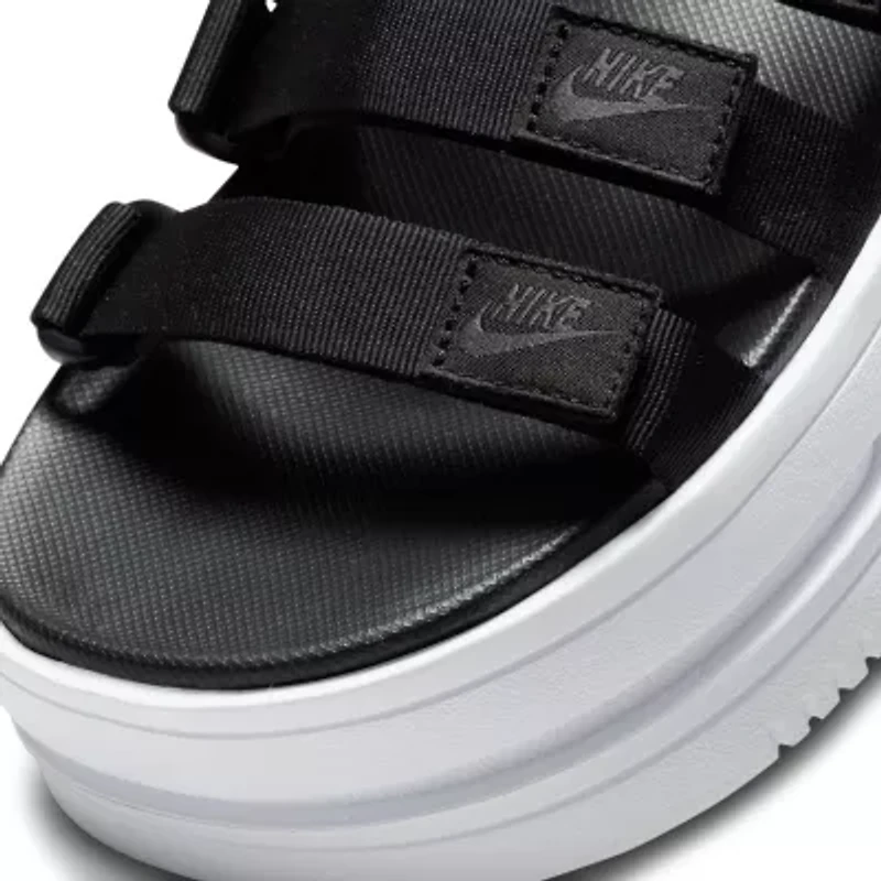 Nike Icon Classic Platform Womens Adjustable Strap Footbed Sandals