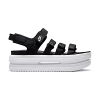 Nike Icon Classic Platform Womens Adjustable Strap Footbed Sandals