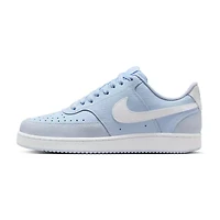 Nike Court Vision Low Suede Womens Sneakers