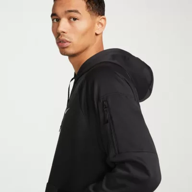 Nike Therma-Fit Mens Long Sleeve Fleece Active Hoodie